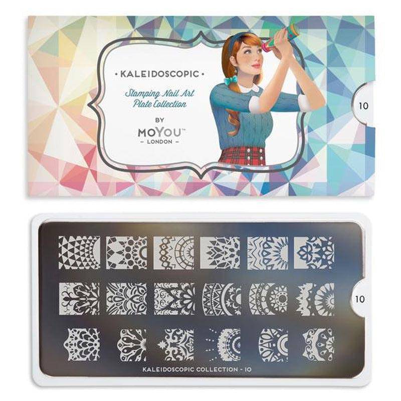 Kaleidoscope 10 ✦ Nail Stamping Plate - MoYou London