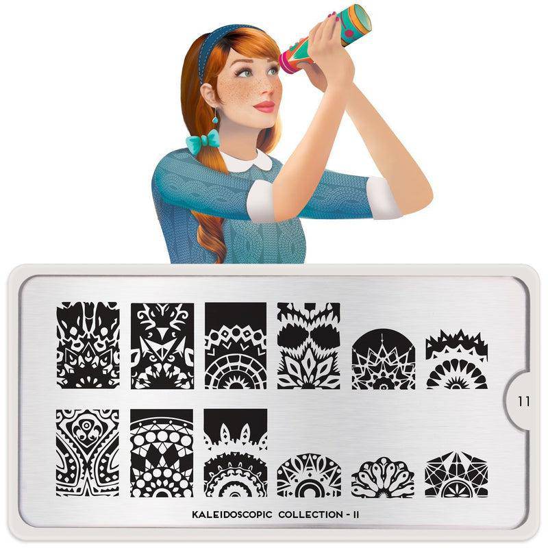 Kaleidoscope 11 ✦ Nail Stamping Plate - MoYou London