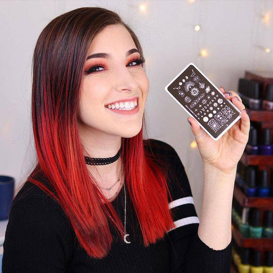 Kelli Marissa x MYL 04 ✦ Nail Stamping Plate - MoYou London
