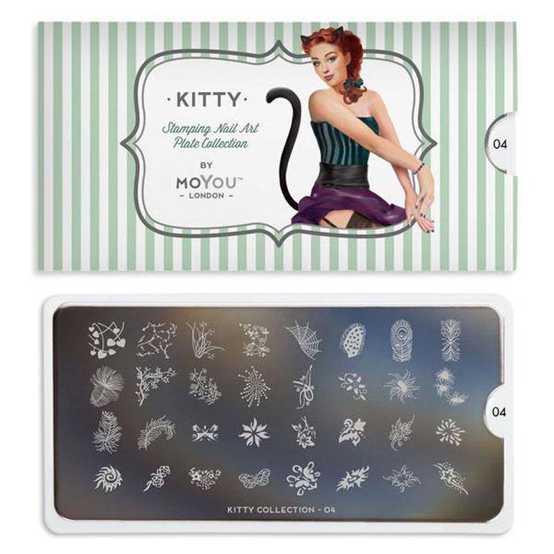 Kitty 04 ✦ Nail Stamping Plate - MoYou London