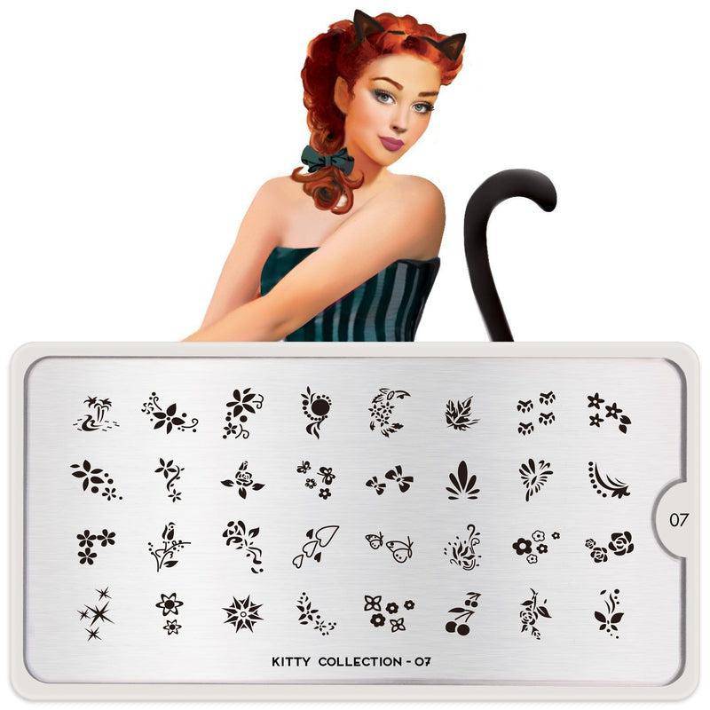 Kitty 07 ✦ Nail Stamping Plate - MoYou London