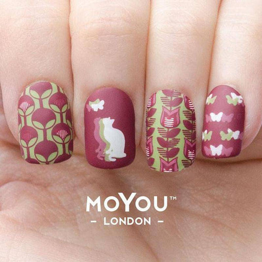 Kitty 15 ✦ Nail Stamping Plate - MoYou London