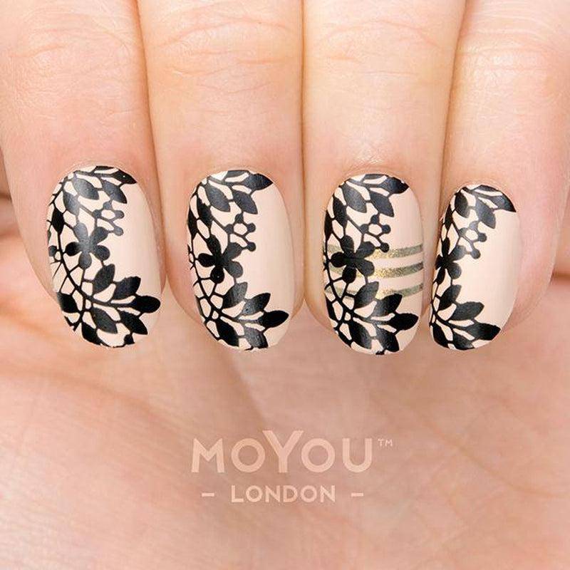 Lace 04 ✦ Nail Stamping Plate - MoYou London