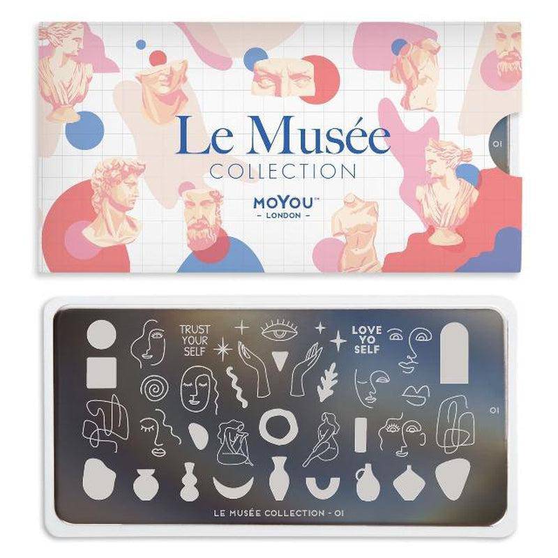 Le Musée 01 ✦ Nail Stamping Plate - MoYou London