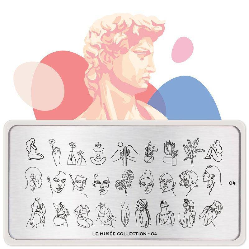 Le Musée 04 ✦ Nail Stamping Plate - MoYou London