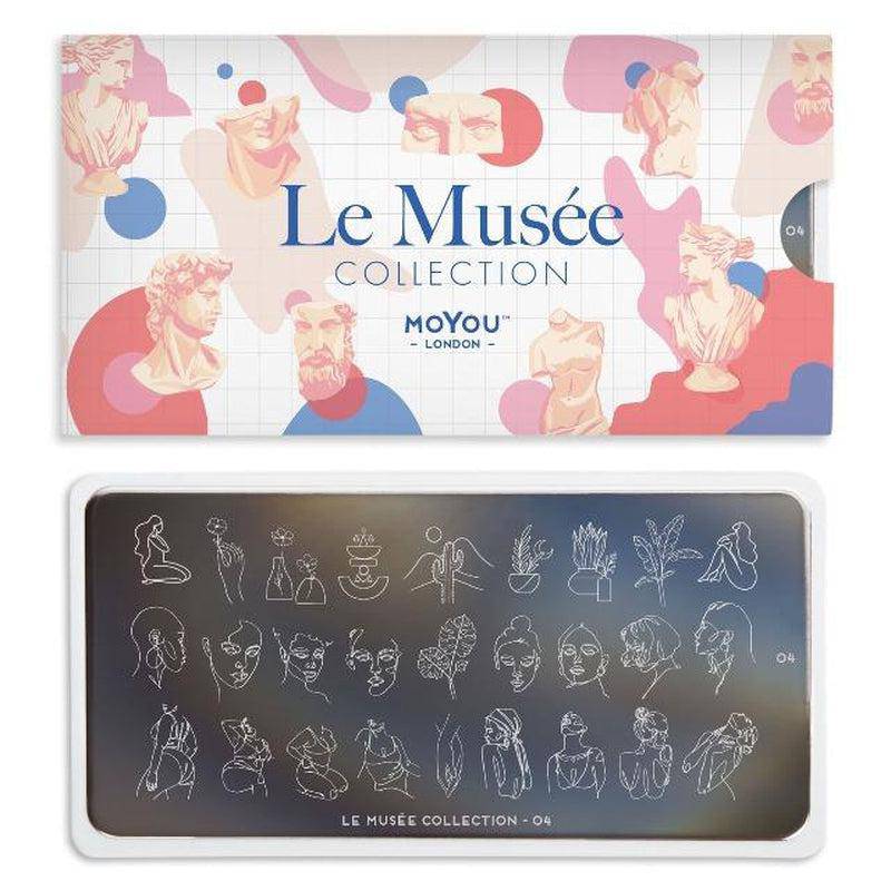 Le Musée 04 ✦ Nail Stamping Plate - MoYou London