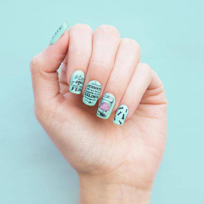 Literature 07 ⦠Nail Stamping Plate - MoYou London