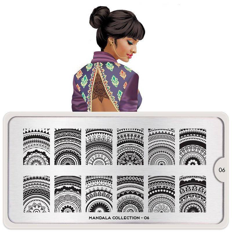 Mandala 06 ✦ Nail Stamping Plate - MoYou London