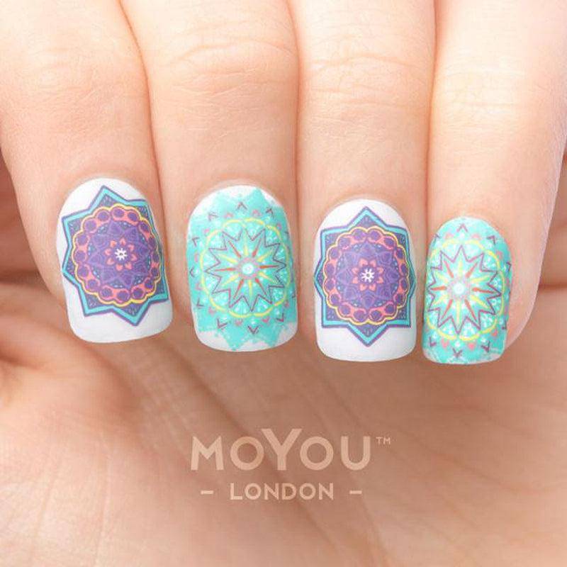 Mandala 10 ✦ Nail Stamping Plate - MoYou London