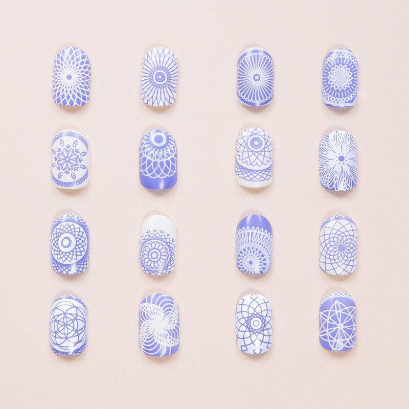 Mandala 12 ✦ Nail Stamping Plate - MoYou London