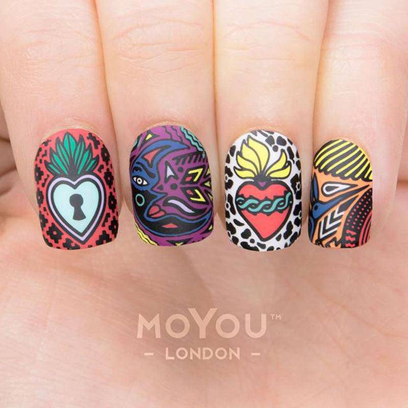 Mexico 01 ✦ Nail Stamping Plate - MoYou London