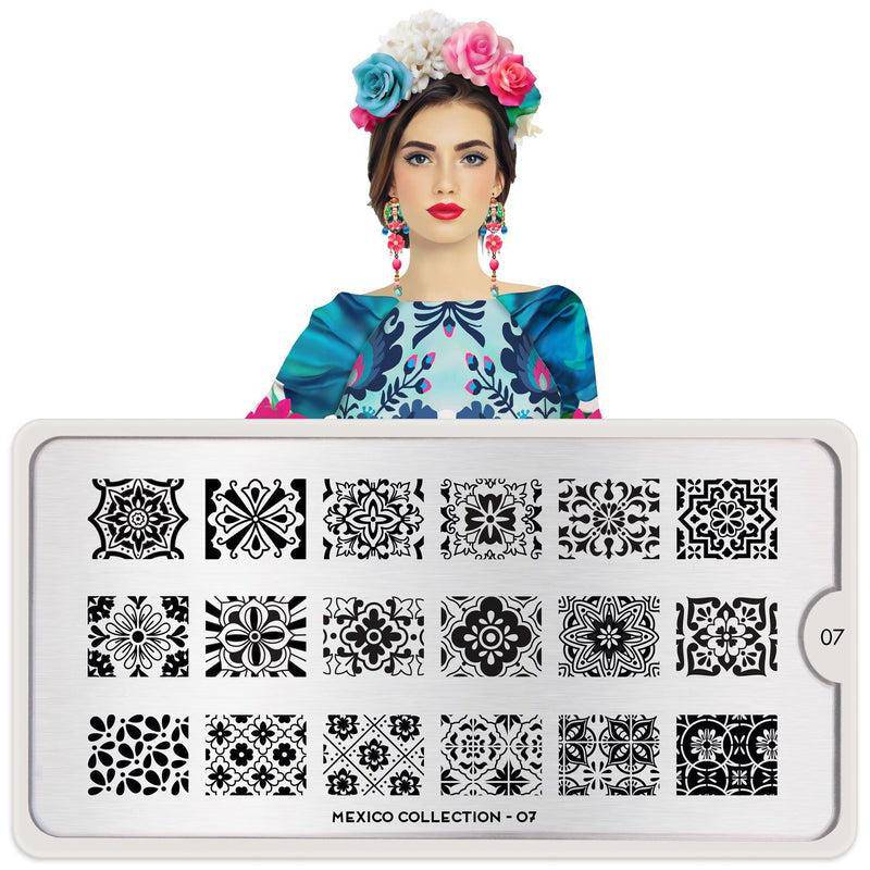 Mexico 07 ✦ Nail Stamping Plate - MoYou London