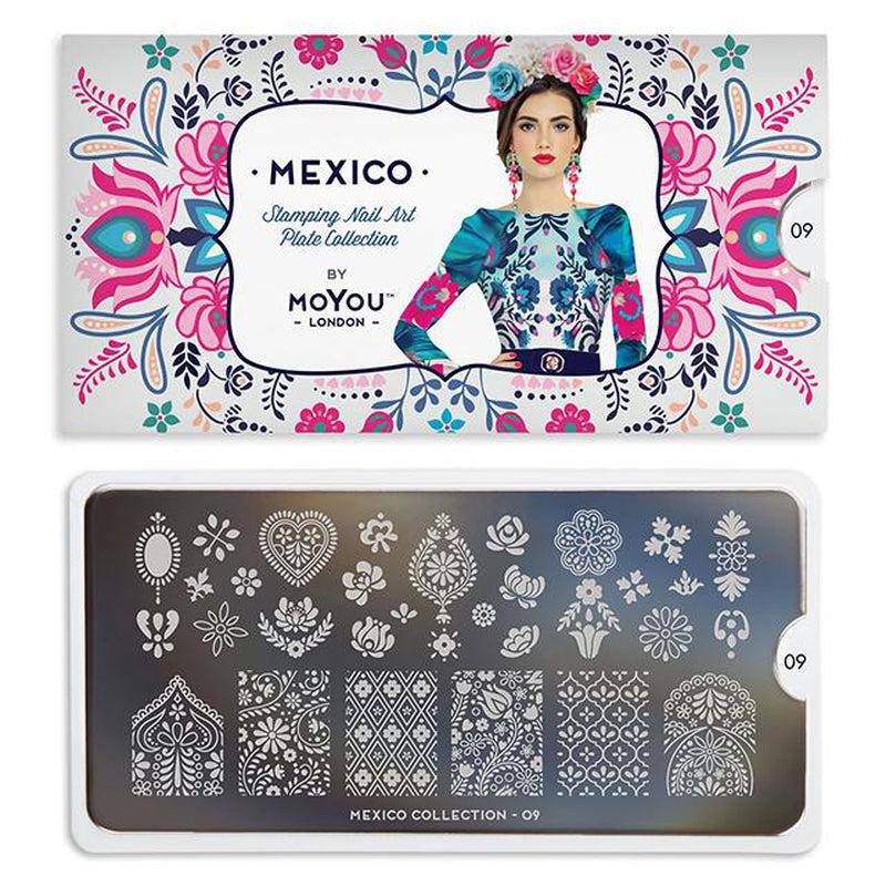 Mexico 09 ✦ Nail Stamping Plate - MoYou London