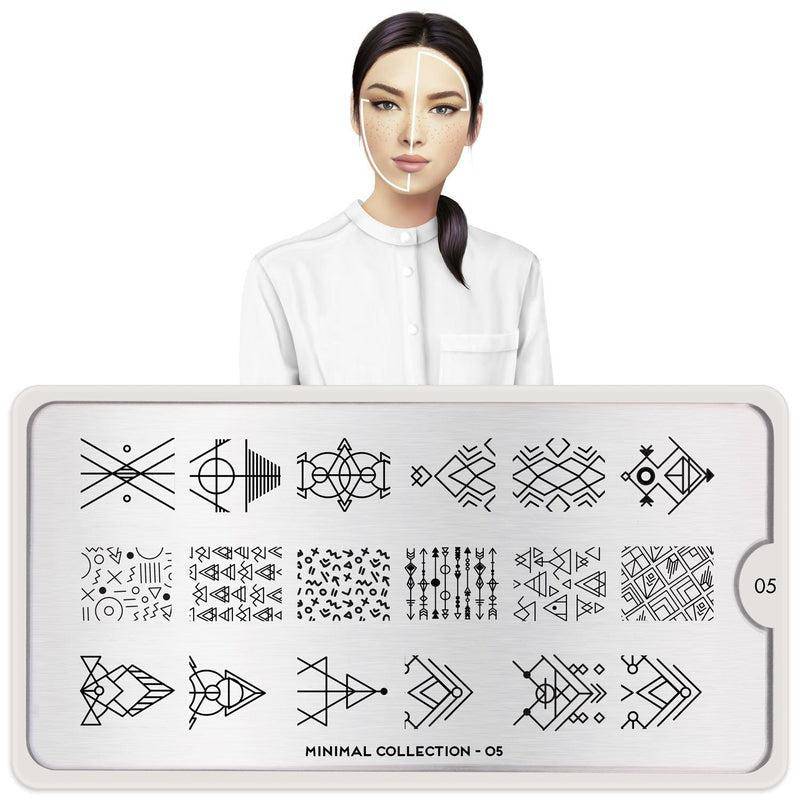 Minimal 05 ✦ Nail Stamping Plate - MoYou London