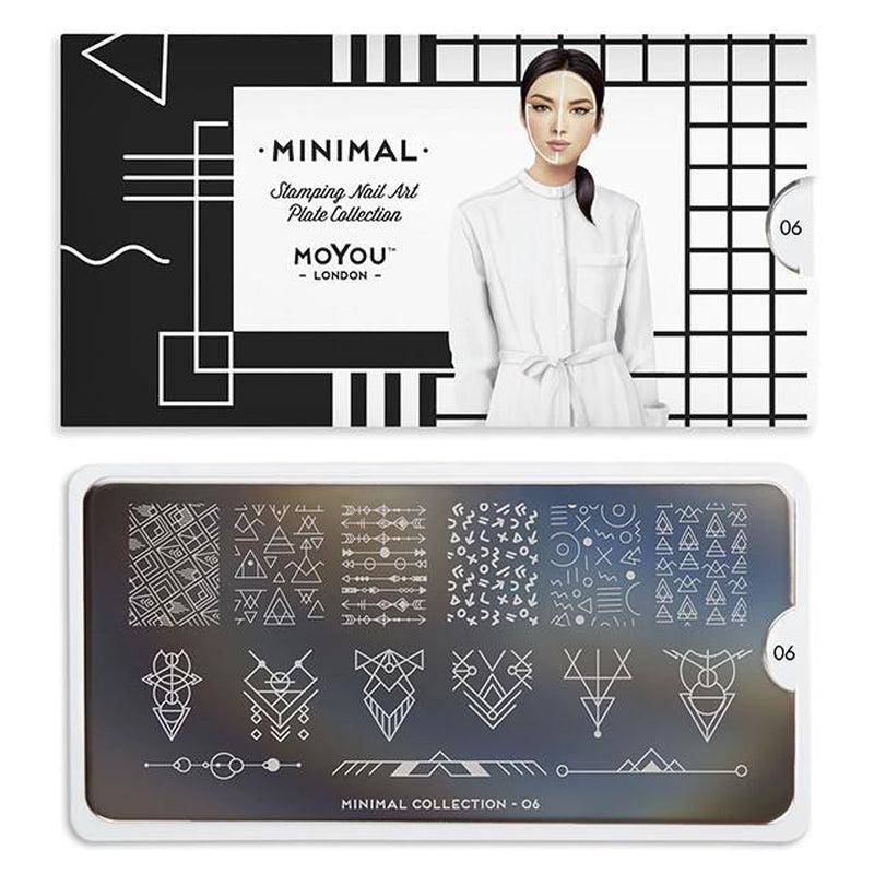 Minimal 06 ✦ Nail Stamping Plate - MoYou London