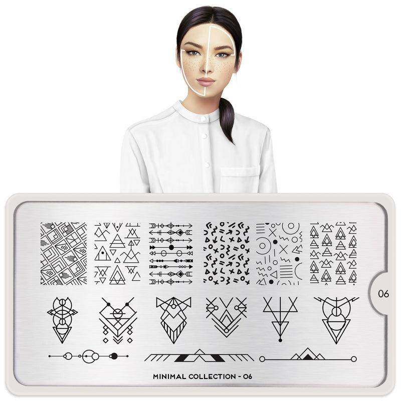 Minimal 06 ✦ Nail Stamping Plate - MoYou London