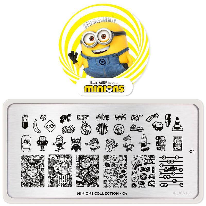 Minion Overall Stencil