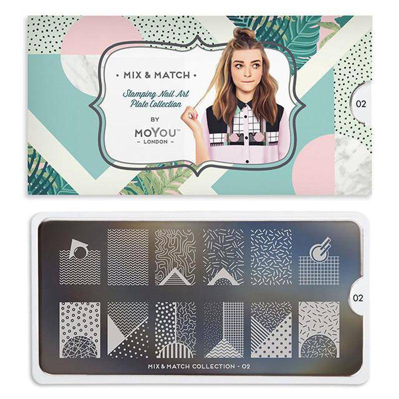 Mix & Match 02 ✦ Nail Stamping Plate - MoYou London