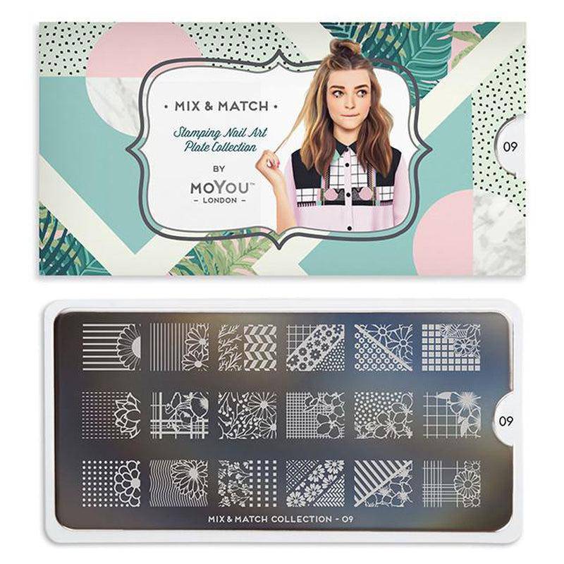 Mix & Match 09 ✦ Nail Stamping Plate - MoYou London