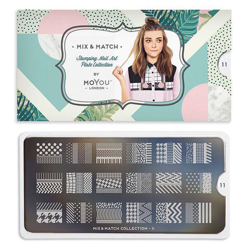 Mix & Match 11 ✦ Nail Stamping Plate - MoYou London