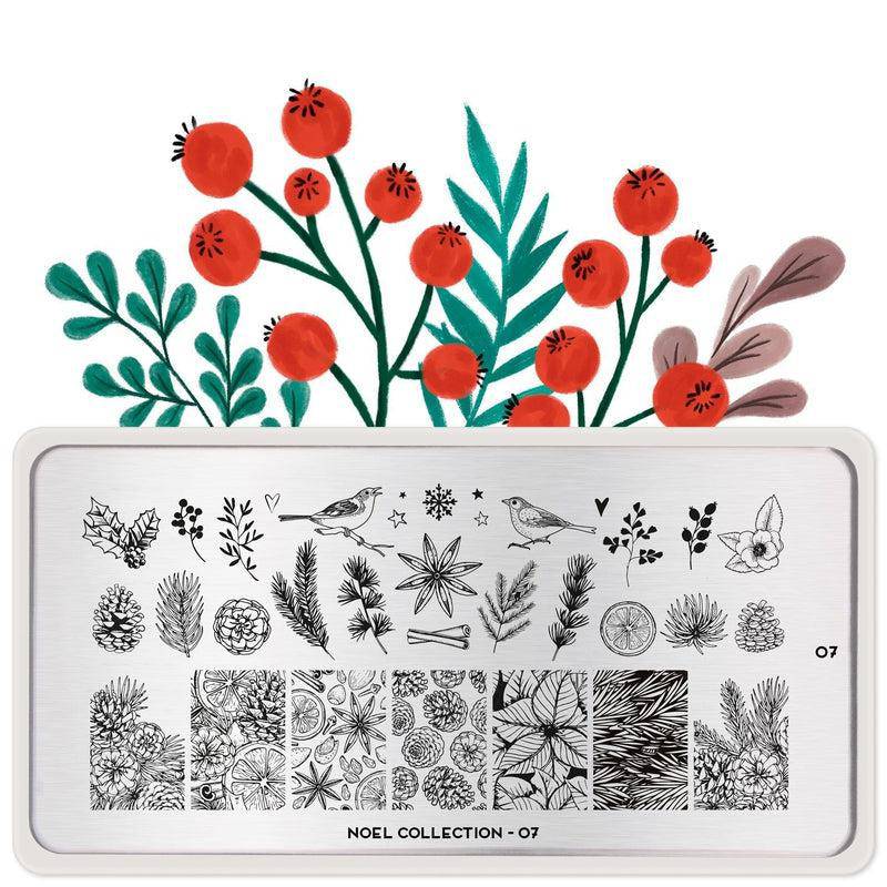 Noel 07 ✦ Nail Stamping Plate - MoYou London