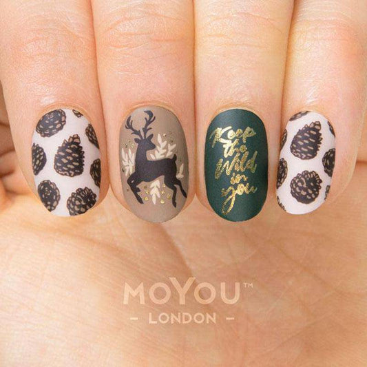 Noel 08 ✦ Nail Stamping Plate - MoYou London