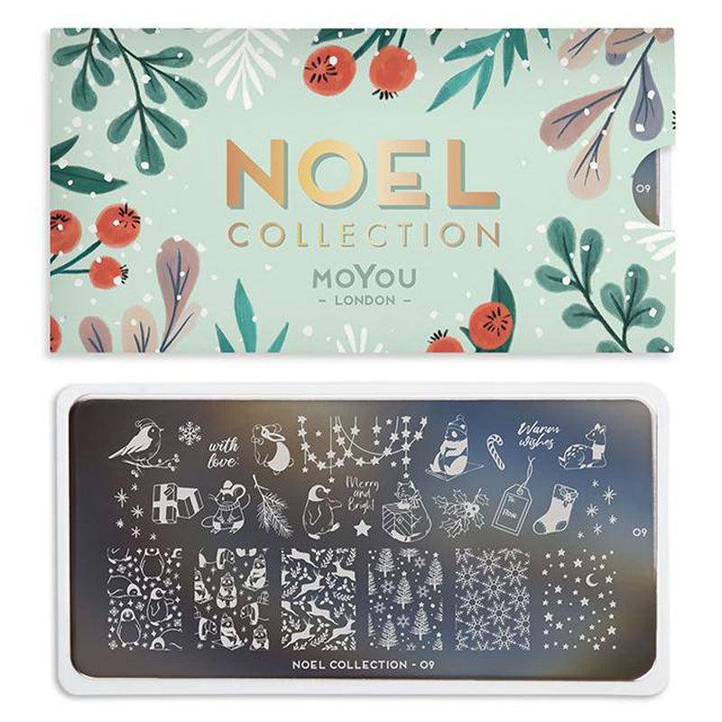 Noel 09 ✦ Nail Stamping Plate - MoYou London