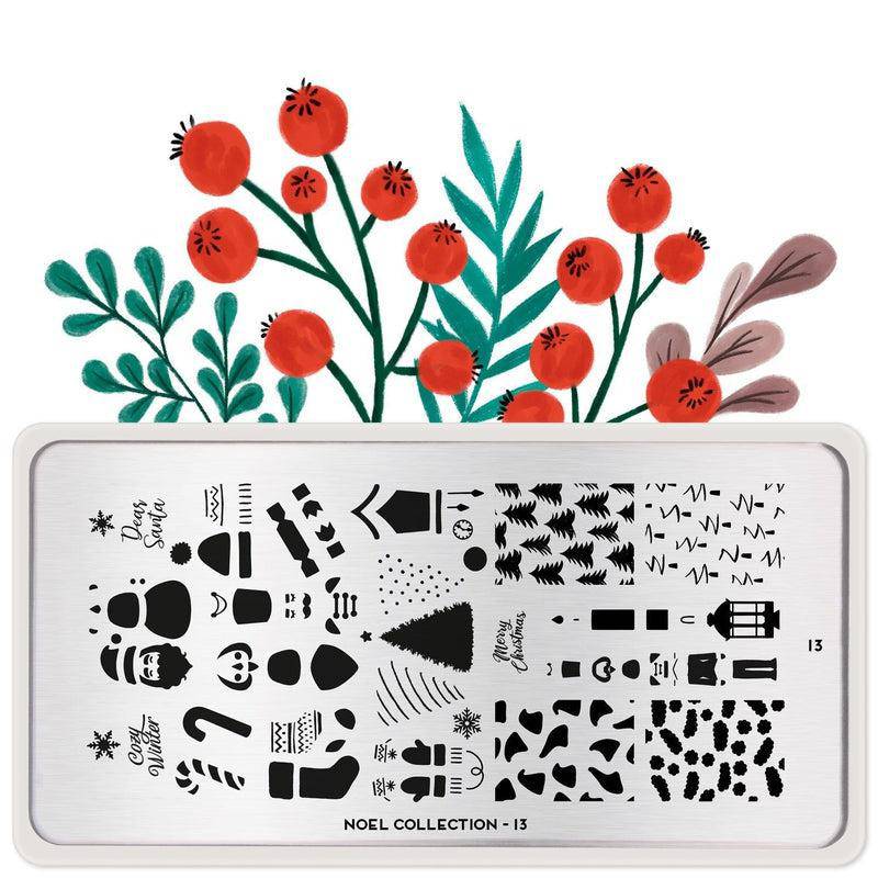 Noel 13 ✦ Nail Stamping Plate - MoYou London