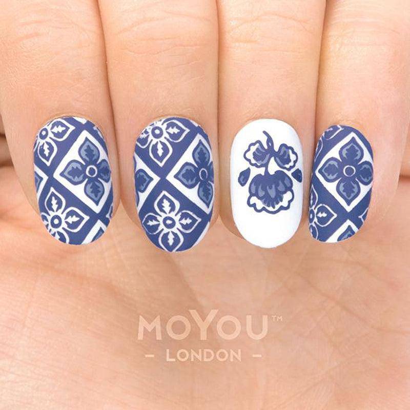 Porcelain 04 ✦ Nail Stamping Plate - MoYou London