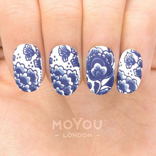 Porcelain 05 ✦ Nail Stamping Plate - MoYou London