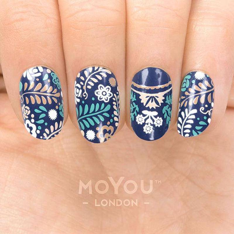 Porcelain 05 ✦ Nail Stamping Plate - MoYou London