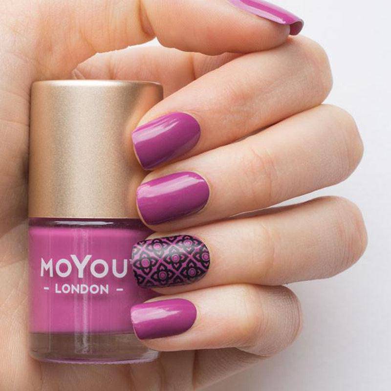 Premium Nail Polish - August Plum - MoYou London