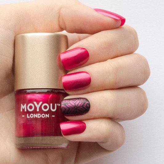 Premium Nail Polish - Cherry Fuzz - MoYou London