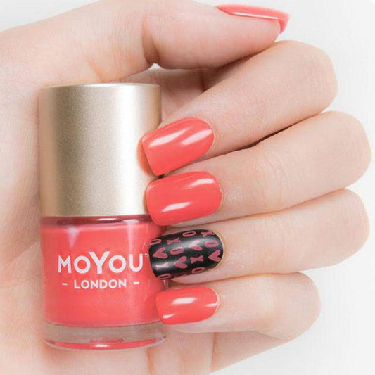 Premium Nail Polish - Coral Crush - MoYou London
