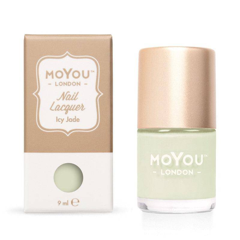 Premium Nail Polish - Icy Jade - MoYou London