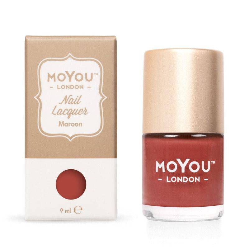 Premium Nail Polish - Maroon - MoYou London