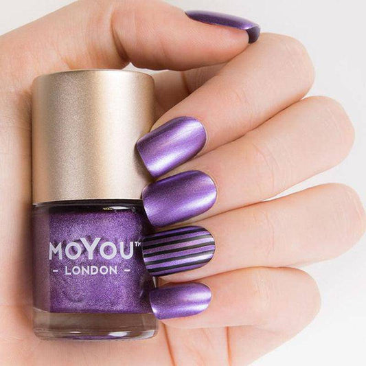 Premium Nail Polish - Purple House - MoYou London