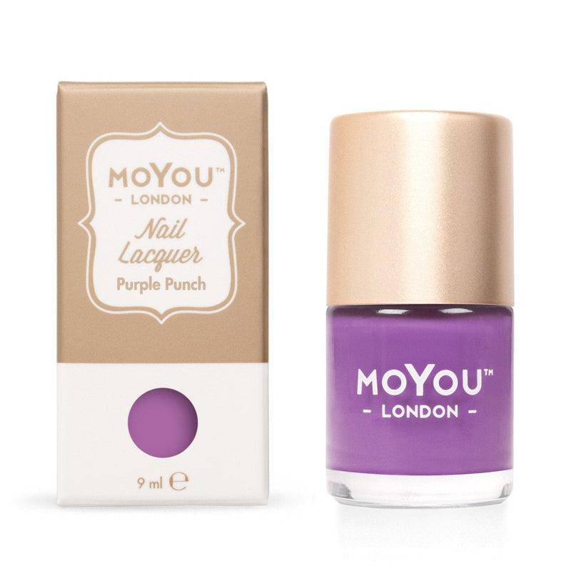 Premium Nail Polish - Purple Punch - MoYou London
