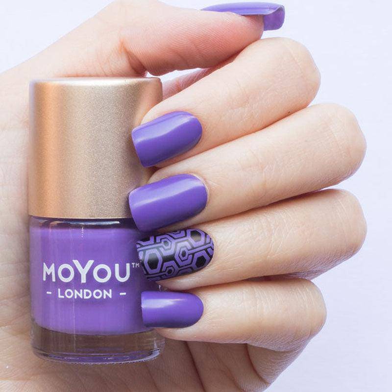 Premium Nail Polish - Purple Rain - MoYou London