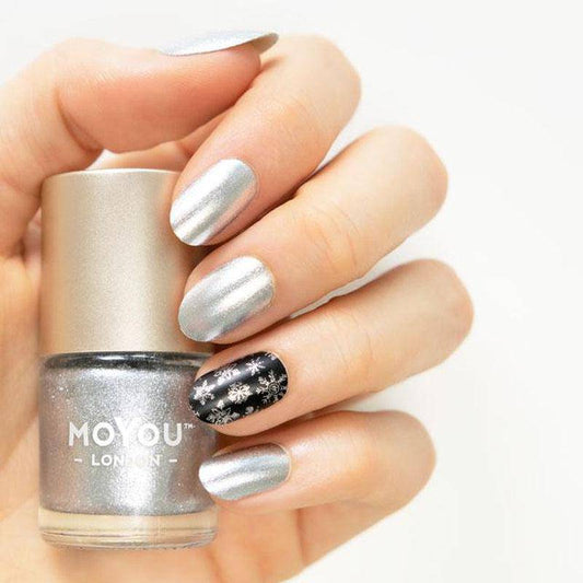 Premium Nail Polish - Silver Wishes - MoYou London