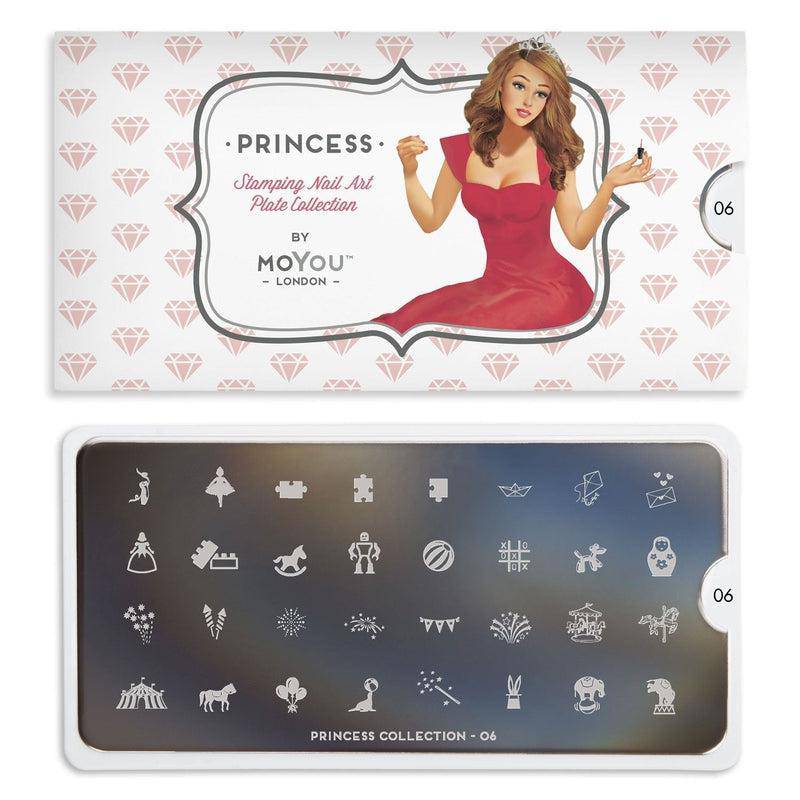 Princess 06 ✦ Nail Stamping Plate - MoYou London