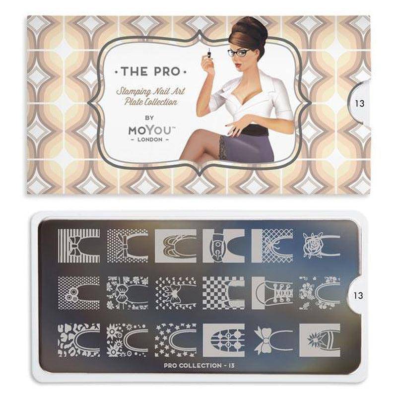 Pro 13 ✦ Nail Stamping Plate - MoYou London