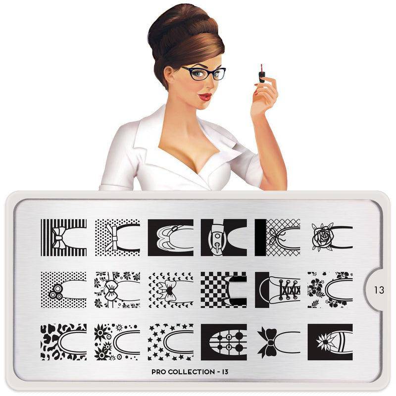 Pro 13 ✦ Nail Stamping Plate - MoYou London