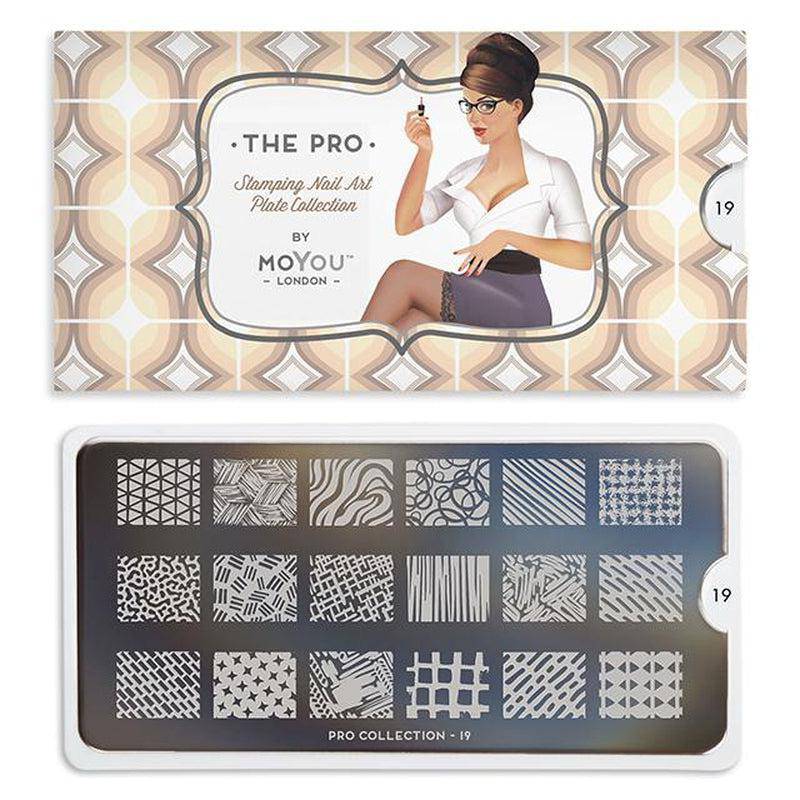 Pro 19 ✦ Nail Stamping Plate - MoYou London