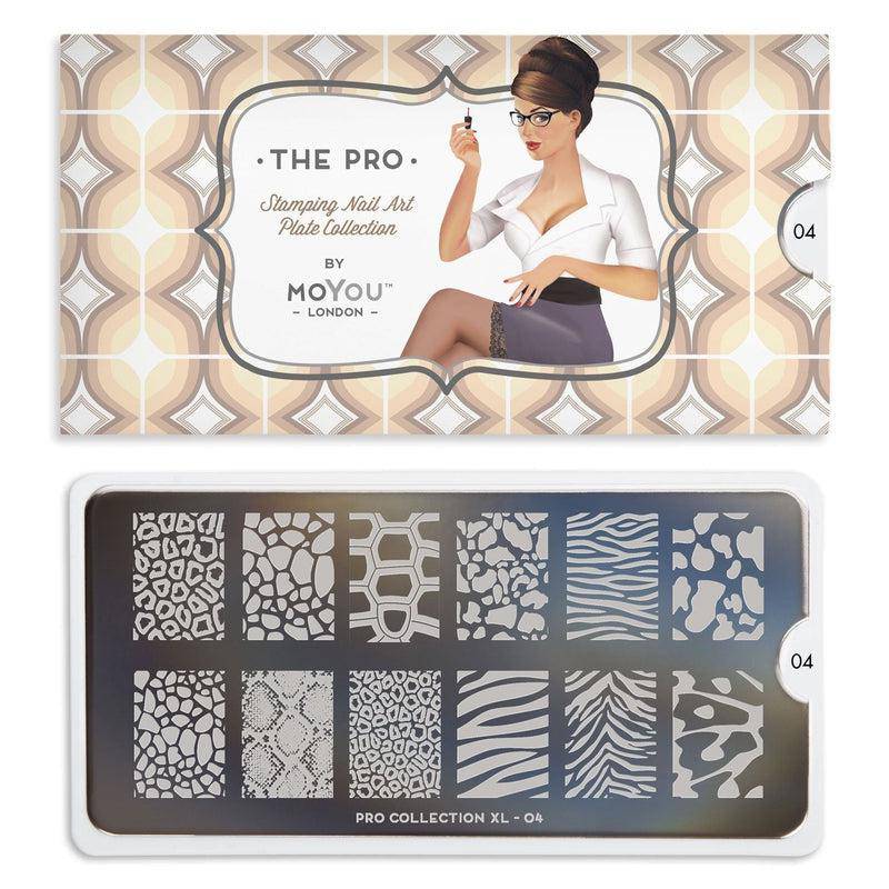 Pro XL 04 ✦ Nail Stamping Plate - MoYou London