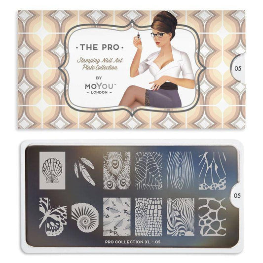 Pro XL 05 ✦ Nail Stamping Plate - MoYou London