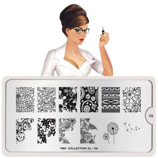 Pro XL 06 ✦ Nail Stamping Plate - MoYou London