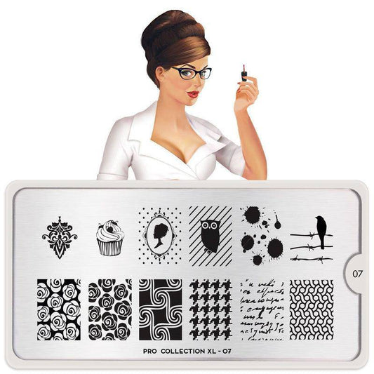 Pro XL 07 ✦ Nail Stamping Plate - MoYou London