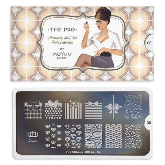 Pro XL 08 ✦ Nail Stamping Plate - MoYou London