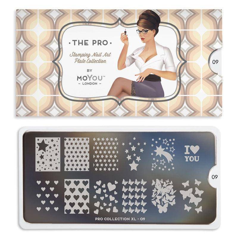 Pro XL 09 ✦ Nail Stamping Plate - MoYou London